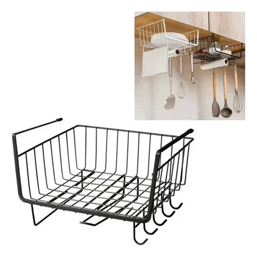 Organizador Percha Alacena Colgante Estante Cocina Soportes - Imagen 1