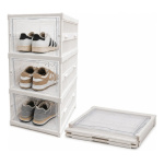 Zapatero caja plegable de 3 niveles 15686