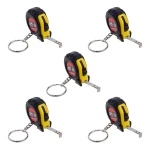 Pack X5 mini llavero cinta métrica 456