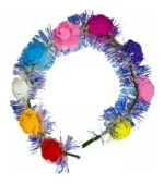 Pack X 14 Vinchas Hawaiana Guirnalda Flores Multicolor Led - Imagen 4