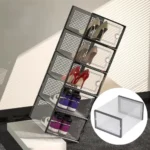 X 3 Cajas organizadoras de zapatillas apilables Baz7370 - Imagen 8
