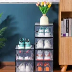 X 3 Cajas organizadoras de zapatillas apilables Baz7370 - Imagen 18