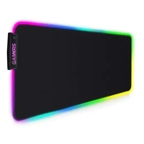 Pad Grande Led Gamer Mouse Teclado Pc Antideslizante 80 X 30