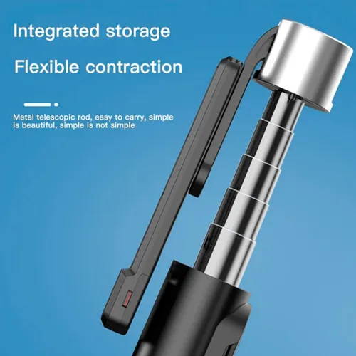 Palo Selfie Control Bluetooth Trípode + Lente Led P60d - Imagen 6
