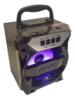 Parlante Portatil Inalambrico Bluetooth Con Luces Led Ms - Imagen 7
