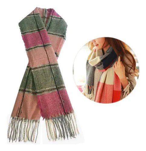 Pashmina Chalina Bufanda Ruana Abrigo 190x160 Cm De Lanilla