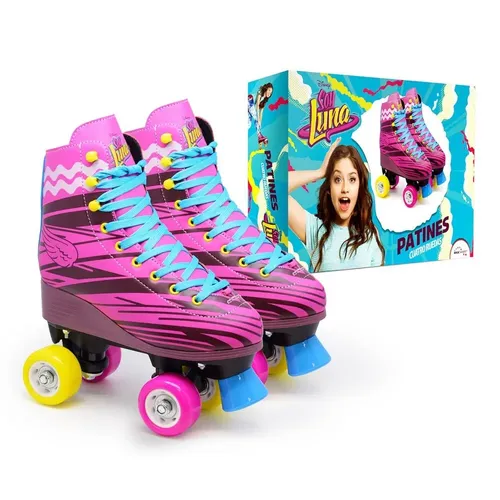 Patines Soy Luna 4 Ruedas Original Disney 34/36 Envio Gratis - Imagen 3