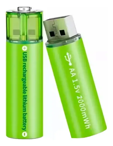 Pilas X2 AA recargable USB Fc05