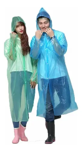 Piloto Para Lluvia Impermeable Con Capucha De Color 4683 - Image 35