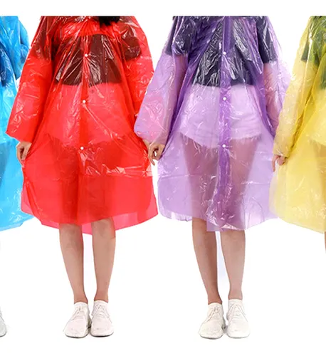 Piloto Para Lluvia Impermeable Con Capucha De Color 4683 - Image 37