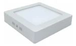 Plafon Panel Led 6w Cuadrado Aplique Exterior Blanco Frio