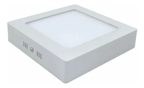 Plafon Panel Led 6w Cuadrado Aplique Exterior Blanco Frio - Imagen 1