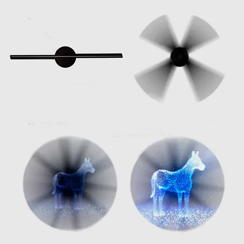 Proyector 3d Led Holograma Future Pantalla Foto Video 7142 - Image 4