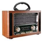 Radio Portatil Retro Am/fm Bt Usb Tf 5w Vintage Yx-123ubt