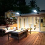 Reflector Lampara Solar Led Con Sensor Aplique Pared 241355 - Imagen 2