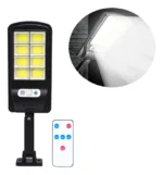Reflector Lampara Solar Led Con Sensor Aplique Pared 241355