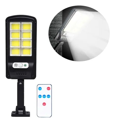 Reflector Lampara Solar Led Con Sensor Aplique Pared 241355 - Imagen 1