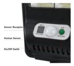 Reflector Lampara Solar Led Con Sensor Aplique Pared 241355 - Imagen 7