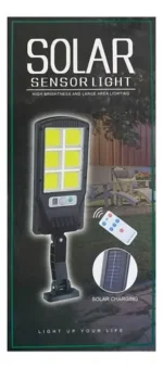 Reflector Lampara Solar Led Con Sensor Aplique Pared 241355 - Imagen 8