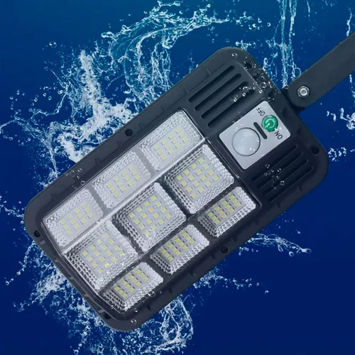 Reflector Lampara Solar Led Con Sensor Aplique Pared 602led - Image 3