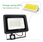 Reflector Luz Led 20w Con Sensor De Movimiento Exterior Ip65 - Imagen 5