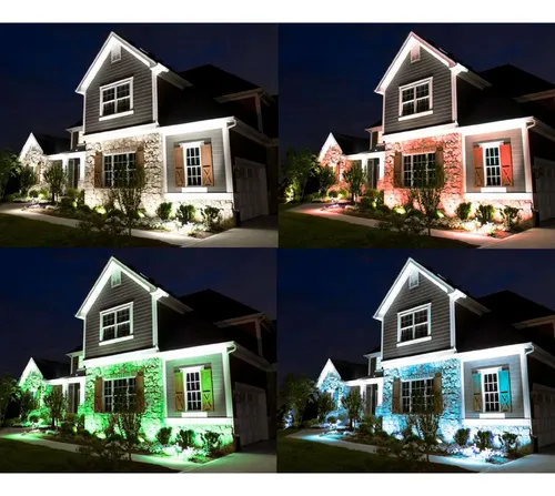 Reflector LED RGB 50w con control remoto Ss03 - Image 7