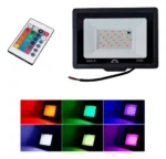 Reflector LED RGB 50w con control remoto Ss03