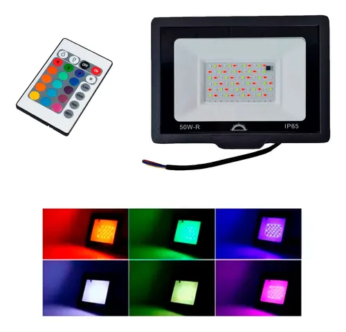 Reflector_Rgb_Led_50w_Con_Control_Remoto_Para_Exterior_Ss03_D_786240-MLA80999221731_112024-O.webp Reflector LED RGB 50w con control remoto Ss03 - Image 1