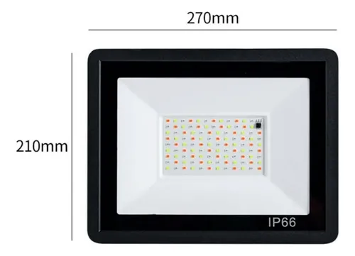 Reflector LED RGB 50w con control remoto Ss03 - Image 4
