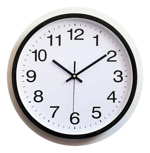 Reloj De Pared Moderno Minimalista Grande Clásico Rp2233 – vista posterior