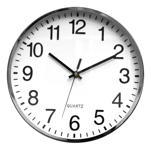 Reloj De Pared Moderno Minimalista Grande Clásico Rp2233