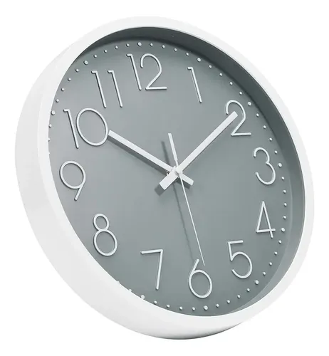 Reloj De Pared Moderno Minimalista Grande Clásico Rp2242 – zoom detalle