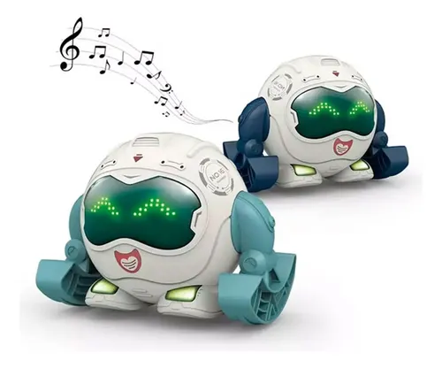 Robot Con Luz Sonido Y Movimiento Giratorio 360° Niños 23006 – detalle del producto