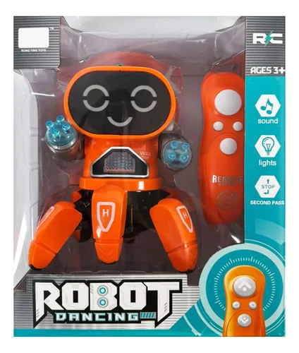 Robot juguete inteligente con luces y sonido 24038ag - Image 8