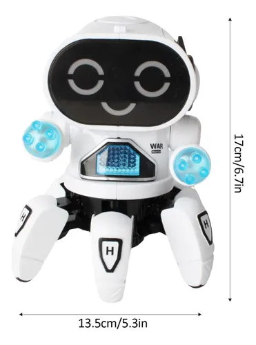 Robot juguete inteligente con luces y sonido 24038ag - Image 25