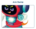 Robot juguete inteligente con luces y sonido 24037ag – imagen 12