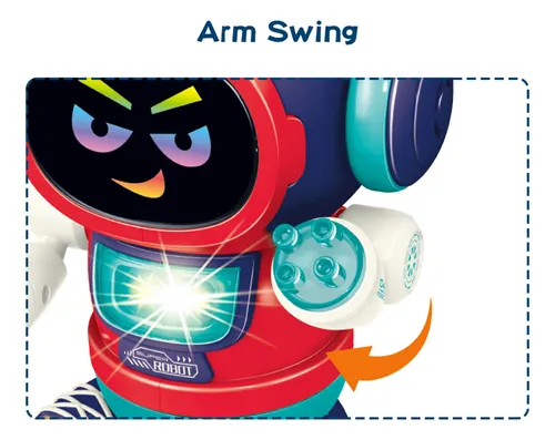 Robot juguete inteligente con luces y sonido 24037ag – imagen 12