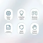 Robot Rockie Juguete Inteligente Con Control Interactivo 02 – imagen de uso