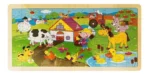 Rompecabezas De Madera Animales 96 Piezas Infantil Mt08957 – vista lateral