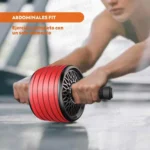 Rueda doble abdominal con alfombra – detalle del producto