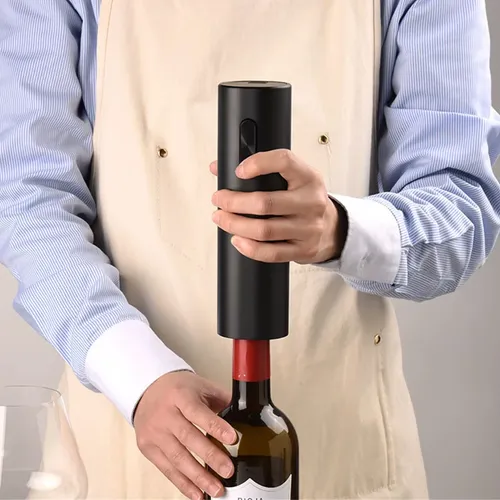 Sacacorchos Automatico Destapador De Vinos A Pilas - Imagen 2