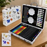 Set De Arte Infantil Pinturas En Valija Maletín De 50 Piezas