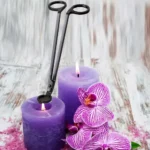 Set piezas para velas cortador pabilos + apagavelas St2001 - Image 2