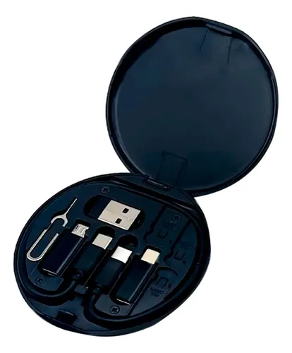 Set adaptador cable USB iPhone Samsung carga 60w P229 - Imagen 8