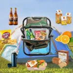 Silla de camping plegable 3 en 1 con mochila y hielera 52005 - Imagen 11