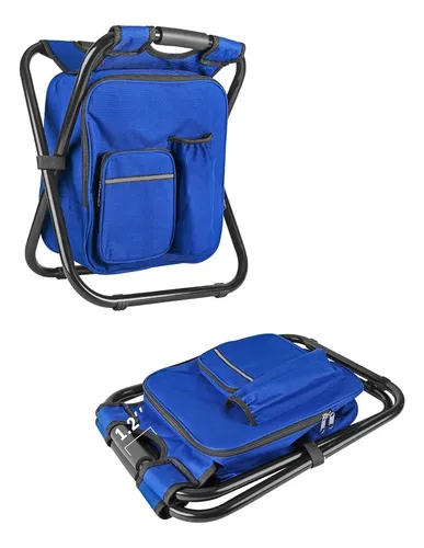 Silla de camping plegable 3 en 1 con mochila y hielera 52005 - Imagen 8