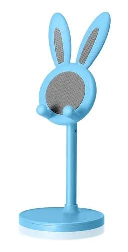 Soporte Apoya Celular O Tablet De Mesa Orejas Conejo El374 - Imagen 9