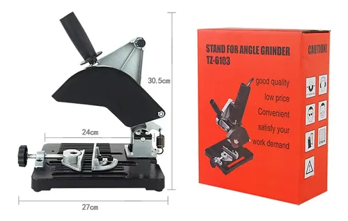 Soporte Para Amoladora Angular Herramienta De Banco 115 Mm – vista posterior