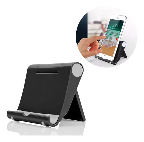 Soporte Para Celular De Mesa Universal Stents Plegable - Imagen 49
