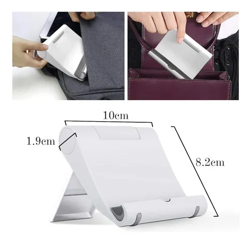 Soporte Para Celular De Mesa Universal Stents Plegable - Imagen 55